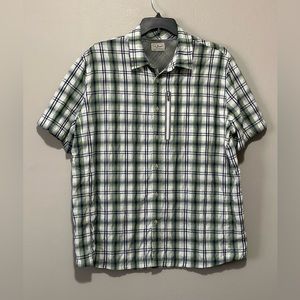 LL Bean Men's Size XL Cool Weave Shirt Moisture Wick Outdoor Fishing Hiking